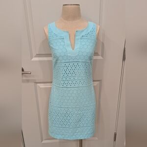 Banana Republic Factory Light Blue Shift Dress